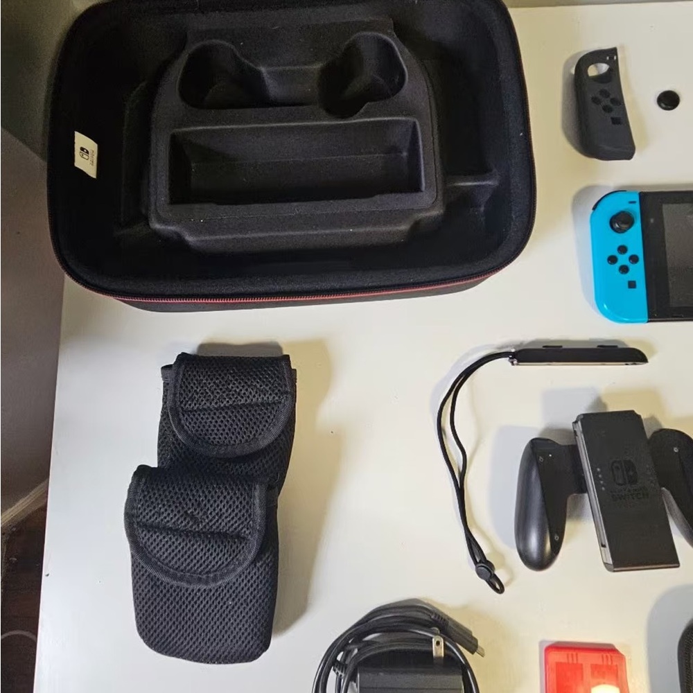 Nintendo Switch with Accessories - Picture 3 of 12